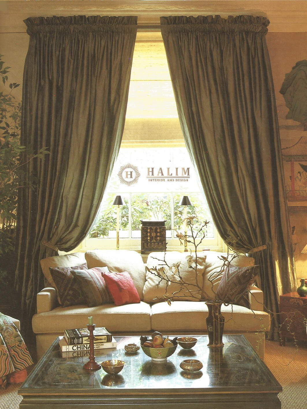 Halim Interior modern furniture contemporer american style minimalist european classic surabaya Curtain new 2