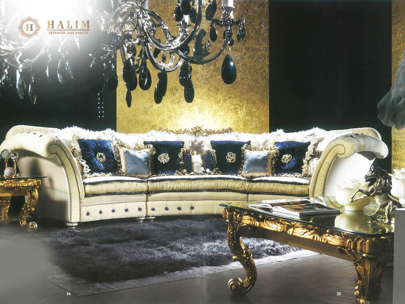 Halim Interior modern furniture contemporer american style minimalist european classic surabaya Sofa 10000 17