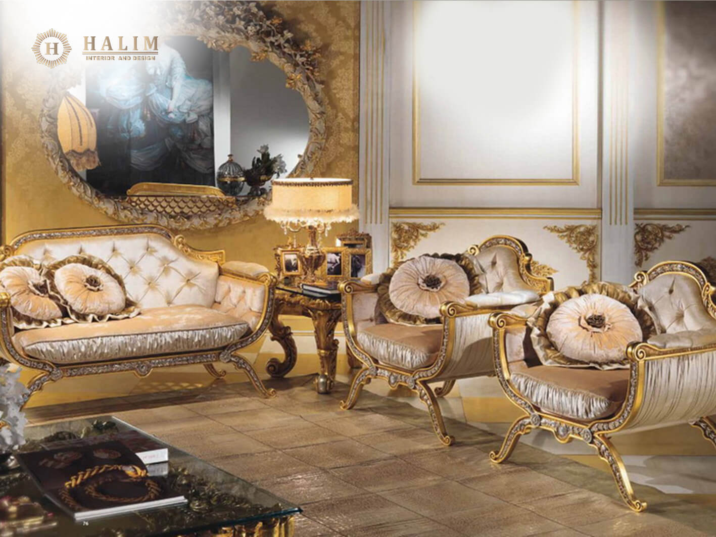 Halim Interior modern furniture contemporer american style minimalist european classic surabaya Sofa IMPERIAL 034