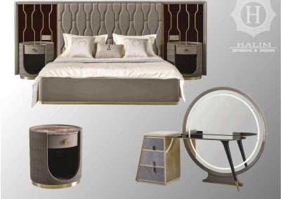 Halim Interior modern furniture contemporer american style minimalist european classic surabaya BED 1 1