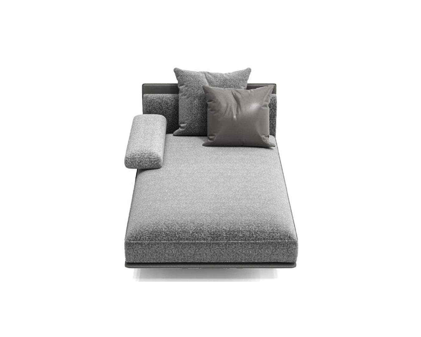 Sofa modern minimalis set grey left couch