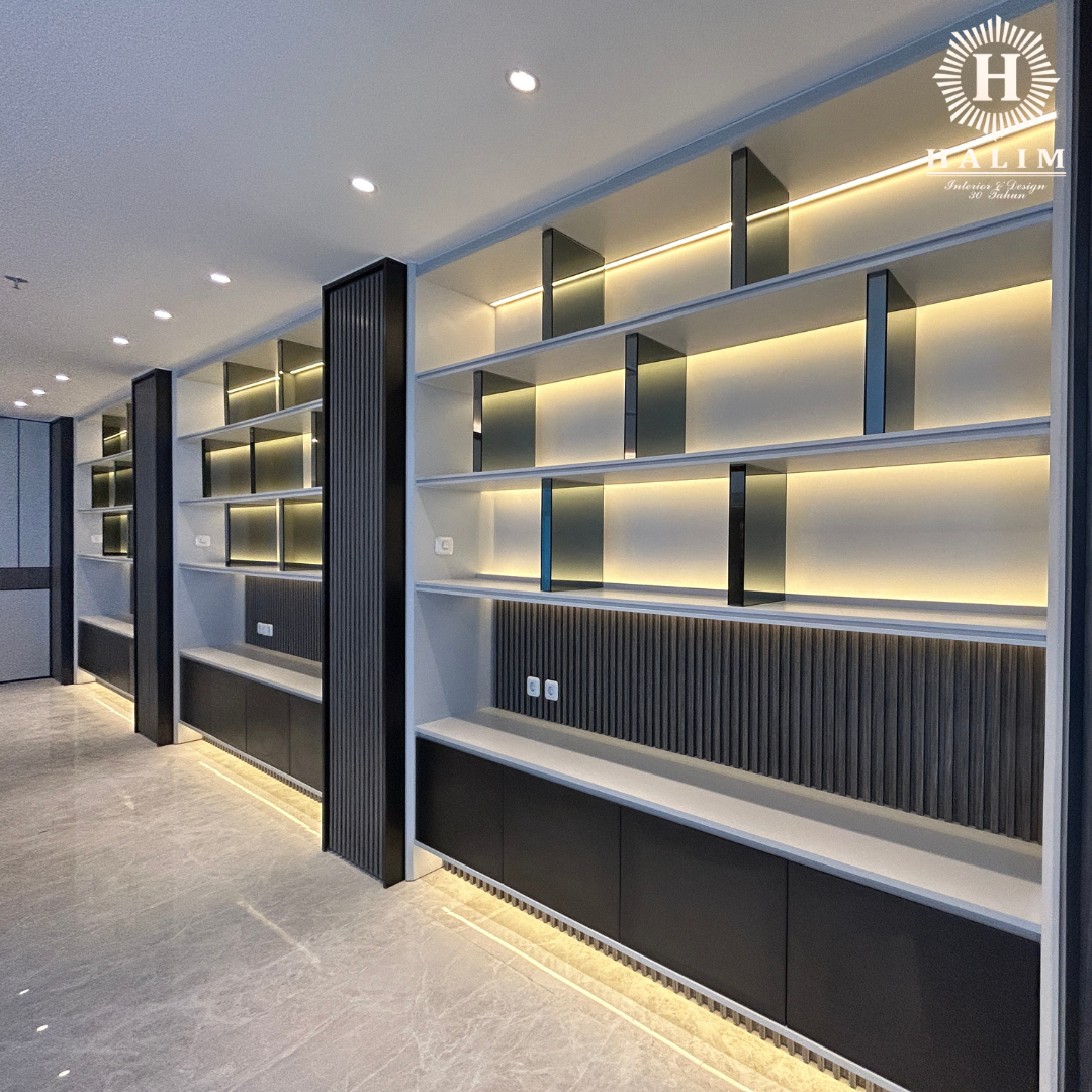 Design Interior Mewah Ruang Perkantoran by Halim Interior & Design