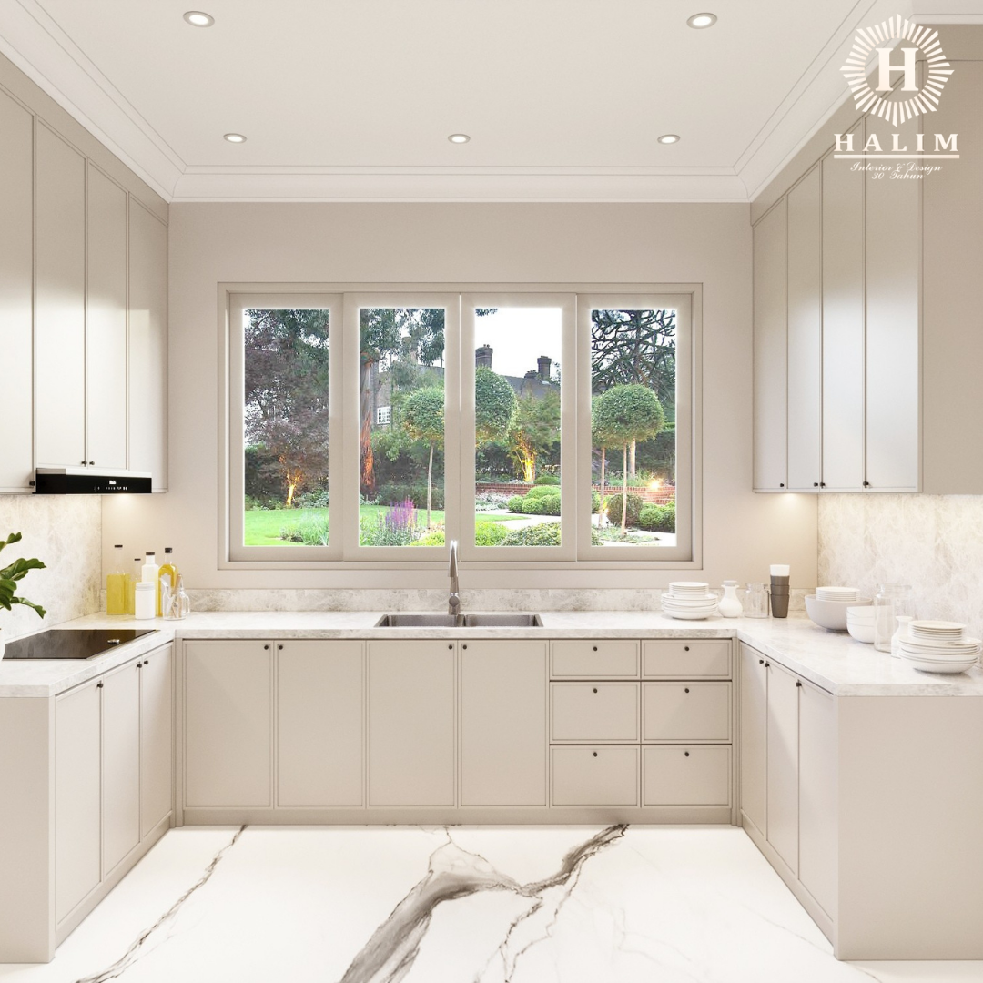 Design Interior Mewah Kitchen Set by Halim Interior & Design