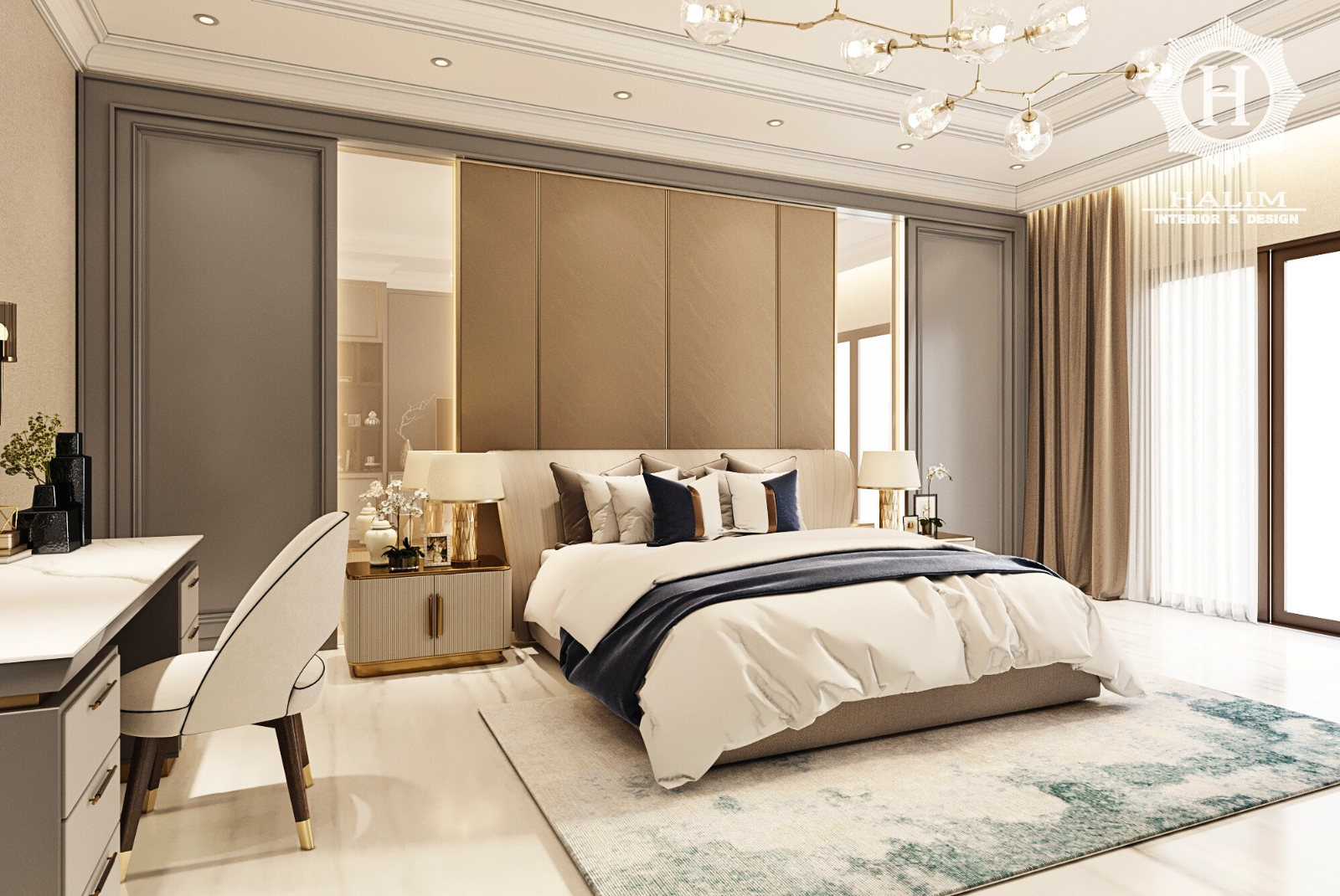 Jasa Desain Interior Modern Mewah
